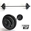 pumpset! 19 kg fitness gewichten lange halter set halterset uithoudingsvermogen krachttraining
