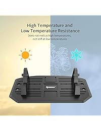 Second Generation IPOW Soporte de almohadilla de silicona para el tablero del auto, montaje de teléfono celular, plataforma para teléfonos celulares inteligentes, tabletas, PC