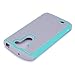LG G Vista Case, LK [Shock Absorption] [Impact Resistant] Hybrid Dual Layer Armor Defender Protective Case Cover for LG G Vista (Mint)