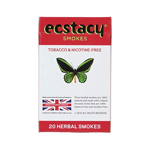 ecstacy herbal cigarettes uk Ecstacy Herbal Cigarettes Reds Full Flavor 10 Packs/Carton, 20 Count (Pack  of 10) in Saudi Arabia