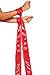 Seven Til Midnight Women's Bondage Ties, Red, One Size