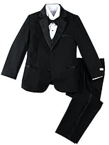Spring Notion Little Boys' Modern Fit Tuxedo Set , No Tail