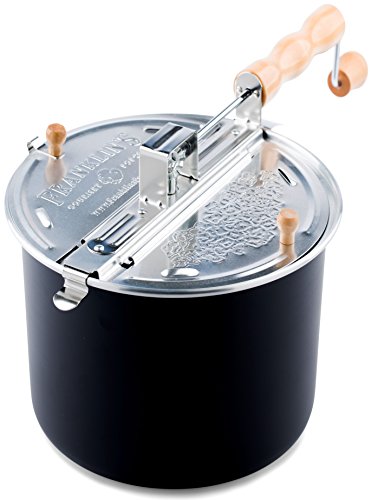 Franklin's Original Whirley Pop Stovetop Popcorn Machine Popper. Delicious & Healthy Movie Theater P - //medicalbooks.filipinodoctors.org