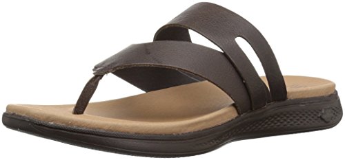 Skechers Performance Women's Luxe Collection-15320 Flip-Flop, brown, 9 M US