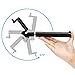 Coocheer Extendable Bluetooth Smart Selfie Stick Shooting Monopod Remote Shutter for iPhone, Samsung, Android