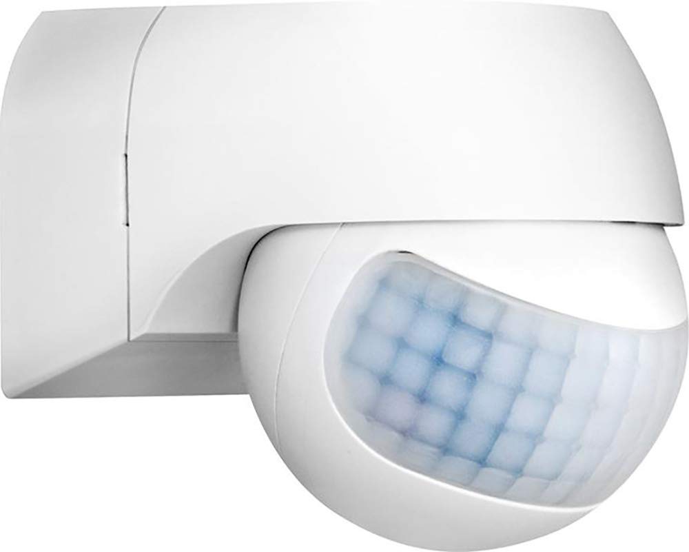 GEV Motion Sensor Titanium 180° LBB Pack of 1, white, 16835, 230V