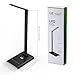 Lighting EVER 3100015-US Dimmable LED Desk Lamp, 7 Brightness Levels, Eye Protection Design Reading Lamp, Touch Sensitive Control, 6W Folding Table Lamp, Daylight White, Bedroom Lamp, 7.48