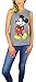 Disney Womens Mickey Mouse Sleeveless Muscle Tank Top (US, Alpha, Small, Regular, Regular, Mickey Grey)