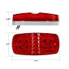 Partsam-13x-Trailer-Marker-LED-Light-Double-Bullseye-AmberRed-10LED-Clearance-Light