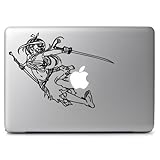 Fairy Tail Erza Scarlet Vinyl Decal Sticker, Die cut vinyl decal for windows, cars, trucks, tool boxes, laptops, MacBook - virtually any hard, smooth surface