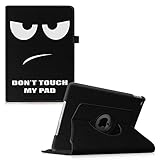 Fintie iPad Air 2 Case (2014 Release) - 360 Degree Rotating Stand Protective Case Smart Cover with Auto Sleep / Wake Feature for Apple iPad Air 2, Dont Touch