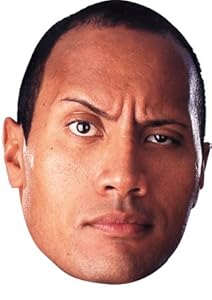 Dwayne 'The Rock' Johnson Celebrity Face Mask: Amazon.co.uk: Toys & Games
