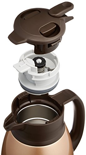 Zojirushi Stainless Steel Vacuum Carafe, 34 oz/1 L, Copper