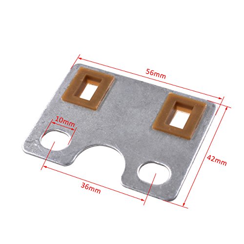 Supermotorparts Valve Rocker Arm Push Rod Guide Plate fit Honda GX340 GX390 11HP 13HP Engine