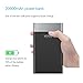 VINSIC 20000mAh Power Bank, Ultra Slim External Battery Pack Backup Portable Charger with Quick Charger, Type C, Smart USB Outputs for All Smartphones