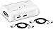 TRENDnet 2-Port USB KVM Switch and Cable Kit, Device Monitoring, Auto-Scan, Audible Feedback, USB 1.1, Windows, Linux, TK-207K primary