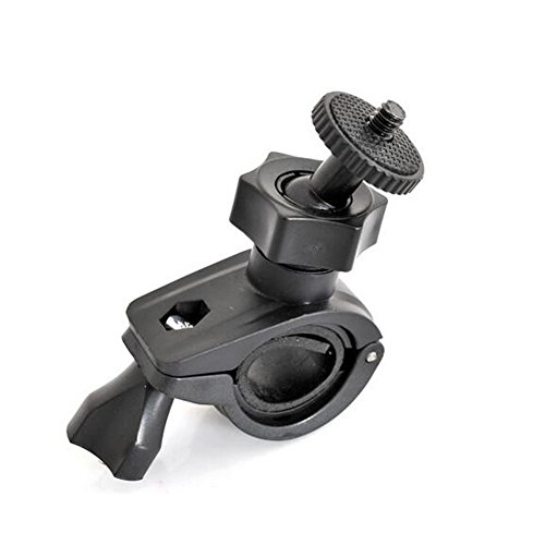 Motorcycle Handlebar Mount Adapter, Walway Universal Bike/ Bicycle Bracket Mount Holder for GoPro Hero/ Bluetooth Speakers/ Cameras/ Recorders