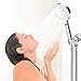 Shower Head with Handheld, High Pressure Hand Shower Sprayer, Wodgreat 5 Spray Settings Powerful Anti-leak Showerhead with Adjustable Bracket and 60