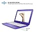 (Discontinued) HP Stream 11.6-Inch Laptop (Intel Celeron, 2 GB RAM, 32 GB SSD, Violet Purple) with Office 365 Personal for One Year