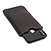 Dockem Executive Sleeve for iPhone 11 Pro, XS, X (5.8 inch) – Slightly Padded Premium Vegan Leather w/Microfiber Lining - Slim Slip-on Case [Dark Brown]