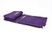 Open Road Goods Yoga Blanket - Thick Mexican Thunderbird Blanket - Handmade and Made for Yoga! (Dark Purple)