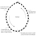 Knotted Leather Pearl Choker Necklace Cultured Pearl Bead Jewelry on Genuine Leather Cord for Women 18’’ Brown