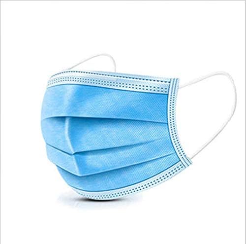 Lona 50Pcs Disposable Filter 3 Ply Dental Surgical Hypoallergenic Breathability Comfort Breathable Beauty Dust (20)