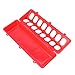 Happaiersouty 1 PC Plastic Pigeon Plastic Drinking Dishes for Water Dispenser/Flip-Top Bird Poultry Long Trough Feeding Chicken Animal Farming Tool Supplies New (Red)thumb 3