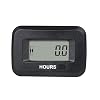 Runleader Digital Hour Meter - AC/DC 5V-277V For Lawn Mowers & Equipment