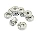 Uxcell a14010200ux0545 10 Pcs 6200Z 10 x 30 x 9mm Single Row Sealed Deep Groove Ball Bearings (Pack of 10)
