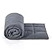RelaxBlanket Couple Weighted Blanket | 80''x90'',30lb | Premium Cotton | Enjoy Natural Deep Sleep | King Size | Dark Grey