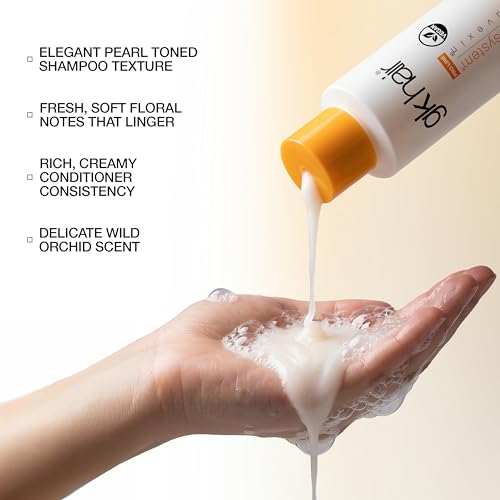 GK HAIR Moisturizing Shampoo — Deep Hydration & Color Protection for Dry, Damaged & Color Treated Hair — Sulfate Free Shampoo for Keratin Treated Hair — Restores Shine, Prevents Fading 300ml