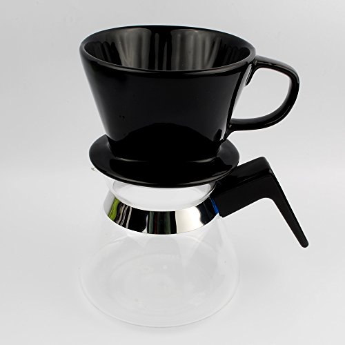 NWFashion 400ml Coffee/Tea Server, Standard Glass Coffee Carafe, Coffee Pot