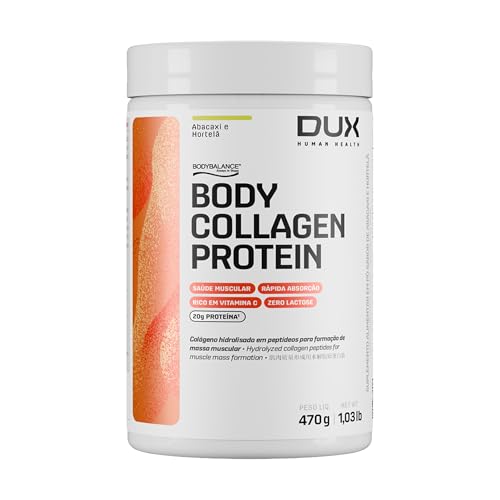 Body Collagen Protein Abacaxi com Hortelã 470g - Dux Human Health