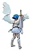 [Amazon.co.jp limited] Legacy-of-Revoltech Queen's Blade Guangming Angel Nanael LR-021 (ABS & PVC painted action figure / with signature ribonucleic container)
