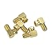 Mediabridge™ F-Type Right Angle Adapter - Gold Plated - 90° Female to Male Connector - 5 Pack - (Part# CONN-F81G-RA-5)