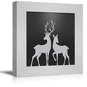 Canvas Wall Art Abstract Ink Painting Canvas Prints Home Artwork Decoration for Living Room,Bedroom - 12x12 inches