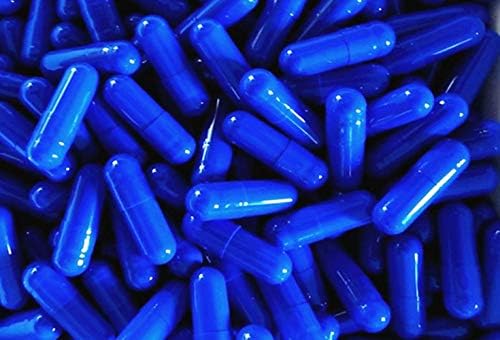 Dr Tt 連体カプセル Gelatine ゼラチン 空カプセル ゼラチンフリー 0号 濃い青色 個