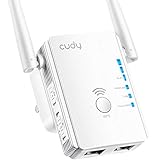 Cudy AC750 Dual Band WiFi Range Extender, 750Mbps WiFi Booster, Access Point Mode, 2 LAN Ports, WPS, Extends 2.4G and 5G WiFi Range to Smart Home & Alexa Devices (RE750)