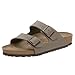 Birkenstock Unisex Arizona Stone Birkibuc Sandals - 37 M EU