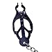 YiFeng Nipple Clamps Breast Clips w/Metal Chain Bondage Restraint Fetish