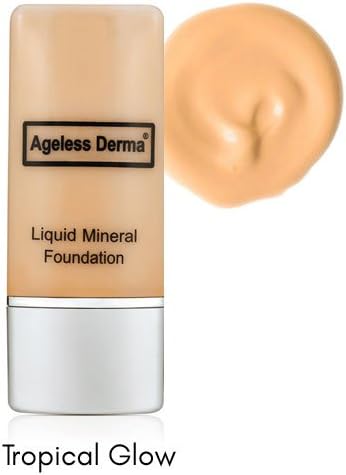 Ageless Derma Mineral Liquid foundation makeup (Tropical Glow)