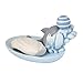 MODONA Four Piece Kids Bathroom Accessories Set - Dolphin
