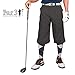 Golf Knickers Charcoal Microfiber (Plus Fours) for Men