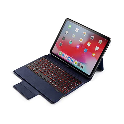 image for MIYA LTD iPad Pro 11 Inch Keyboard Case,Miya Kickstand Tablet Cover Lu