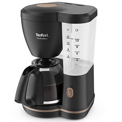 Filterkaffeemaschine inklusive Tefal, eine Kaffeemaschine extrem einfach zu bedienen, geeignet für Rechts- und…