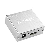 XF TIMES 1x2 HDMI Splitter HDMI 2.0 Certified HDMI Powered Splitter for 4K 60HZ, HDR and 3D (One Input to Two Outputs)