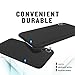 iPhone X Case, iPhone 10 Case, MeanLove Silicone Gel Rubber Case with Soft Microfiber Cloth Lining Cushion for iPhone X (Black iPhone x Accessories)