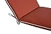 BOSSIMA Indoor Outdoor High Back Chair Cushions Replacement Patio Chair Seat Cushions Set of 2 Brick Red