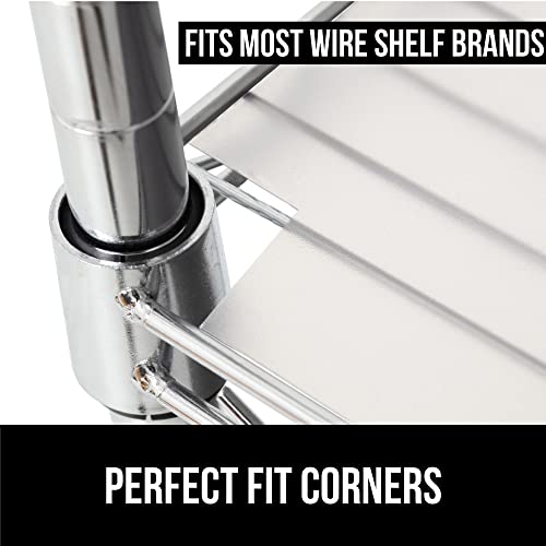 Gorilla Grip Heavy Duty Wire Shelf Liners, Waterproof Value Pack Wired